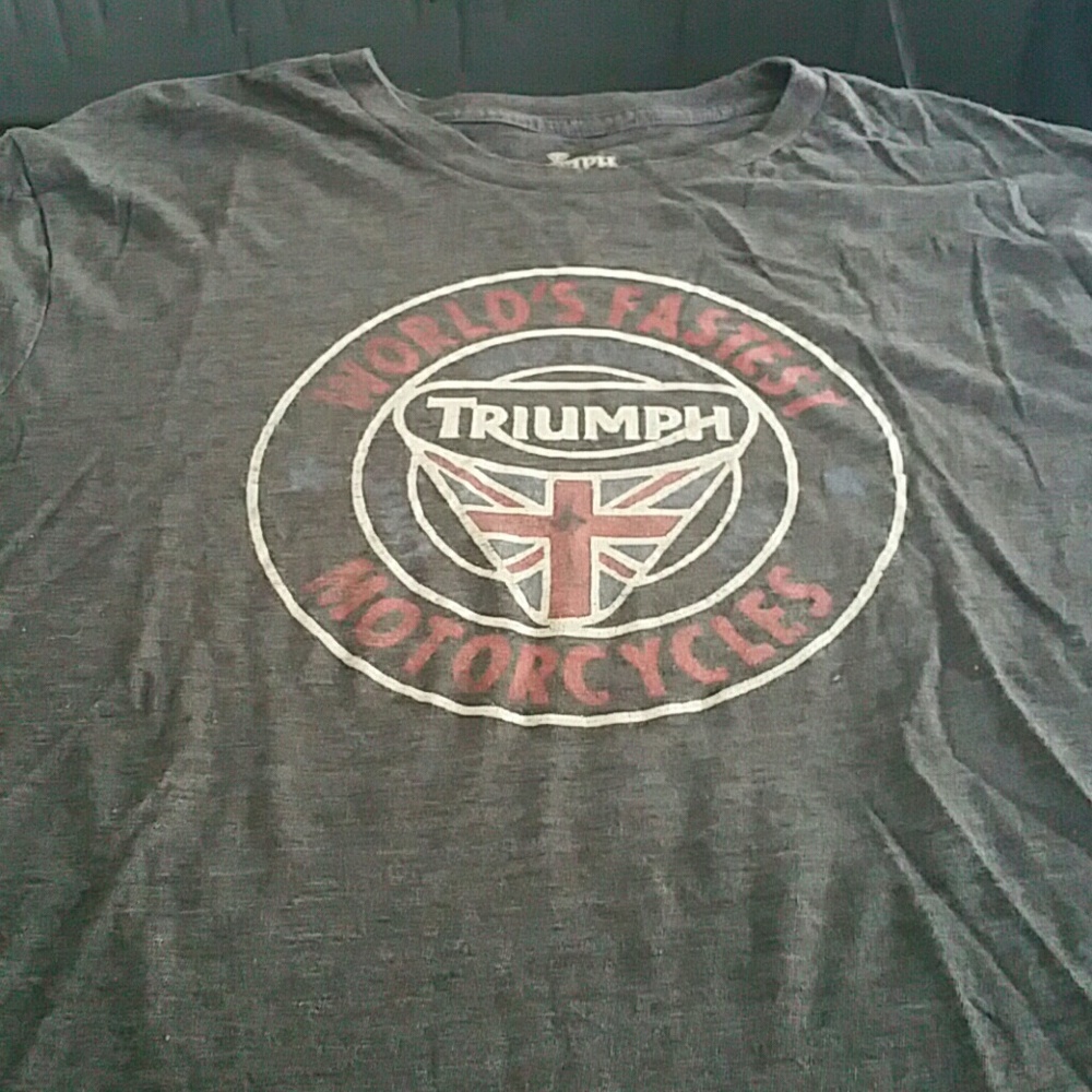 Triumph motorcycle t shirt
